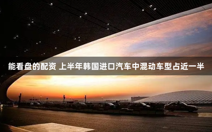 能看盘的配资 上半年韩国进口汽车中混动车型占近一半