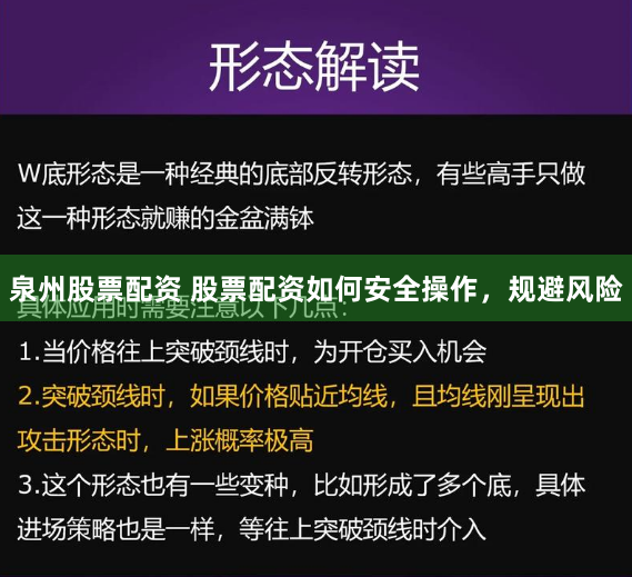 泉州股票配资 股票配资如何安全操作，规避风险